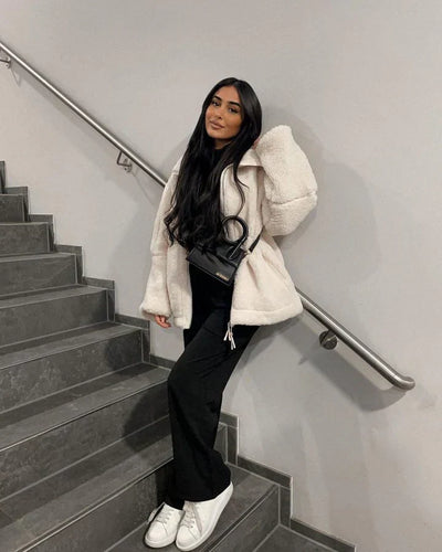 Astrid - Weiche warme vinterjakke