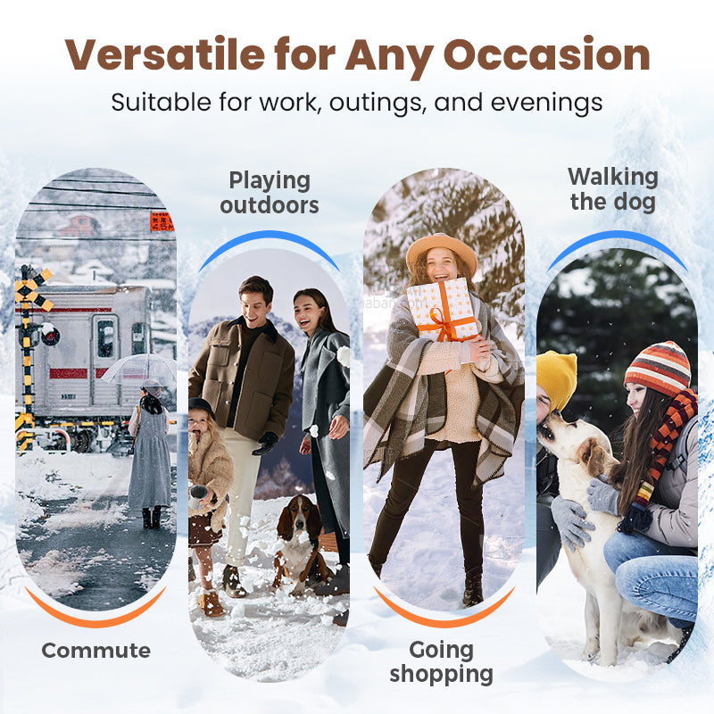 Synnøve | Tykke, varme damestøvler med tykke hæler